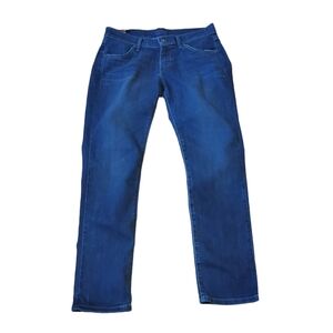 James Jeans Neo Beau Decati Slouchy Fit Boyfriend Denim Jeans Size 27 Blue New